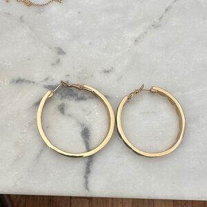 Kate Spade Gold Hoop Earrings